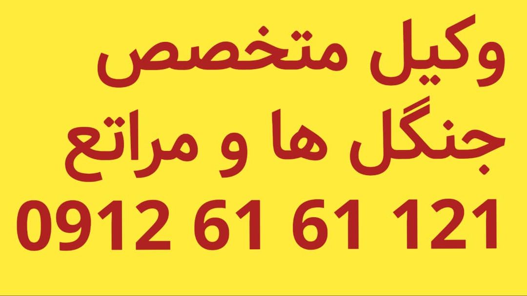 وکیل متخصص جنگلها و مراتع و پروانه چرای دام - پروانه چرا و مرتع و علی الخصوص چرای دام بدون پروانه و پرونده های مرتبط با ان در حوزه تخصصی وکیل مرتع و دام  قرارداشته که لازم است از مشاوره حقوقی با وکیل مرتع و چرای بدون پروانه بهره مند گردید .